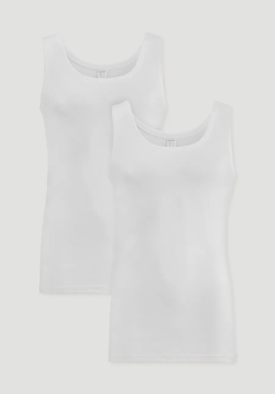 Athletic Shirt im 2er-Pack PURE NATURE aus reiner Bio-Baumwolle von hessnatur