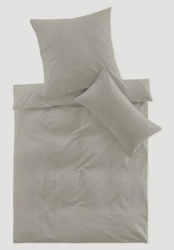 Bettwäsche-Set aus Bio-Baumwolle mit Leinen von hessnatur