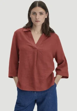 Bluse Relaxed aus reinem Leinen von hessnatur