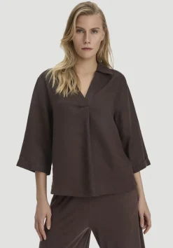 Bluse Relaxed aus reinem Leinen von hessnatur