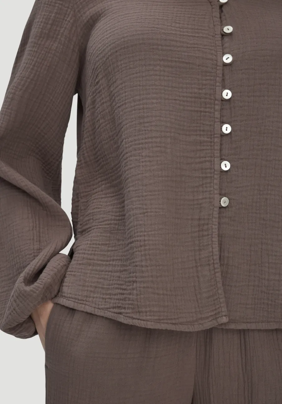 Bluse Relaxed aus reiner Bio-Baumwolle von hessnatur