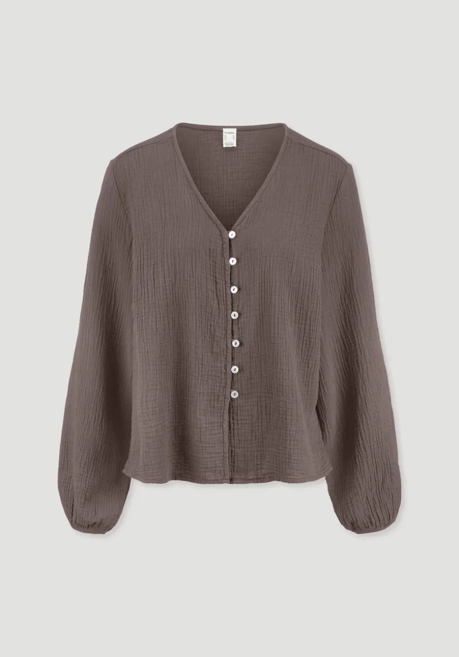 Bluse Relaxed aus reiner Bio-Baumwolle von hessnatur