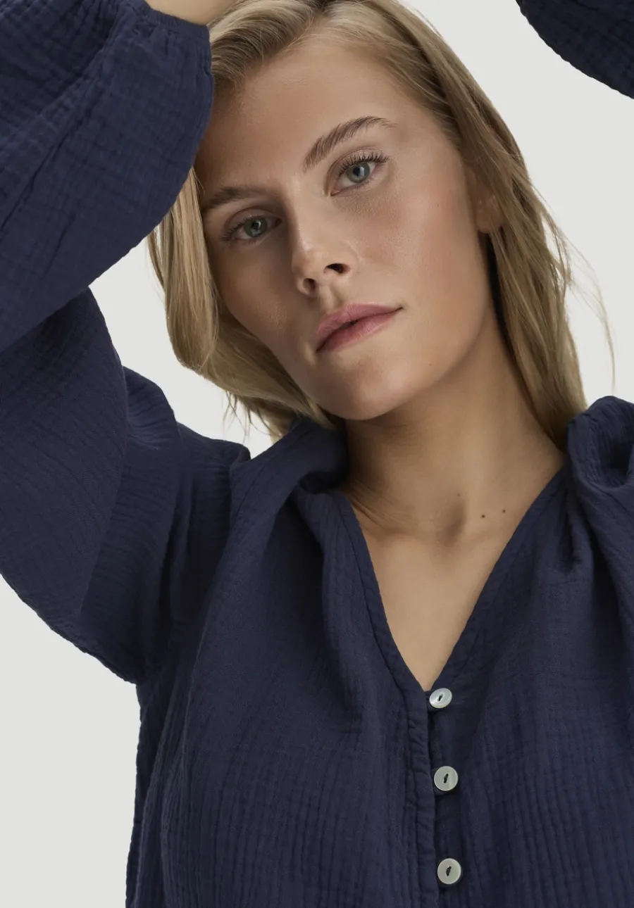 Bluse Relaxed aus reiner Bio-Baumwolle von hessnatur
