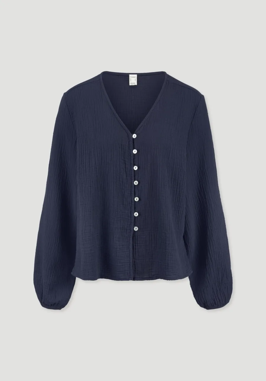 Bluse Relaxed aus reiner Bio-Baumwolle von hessnatur
