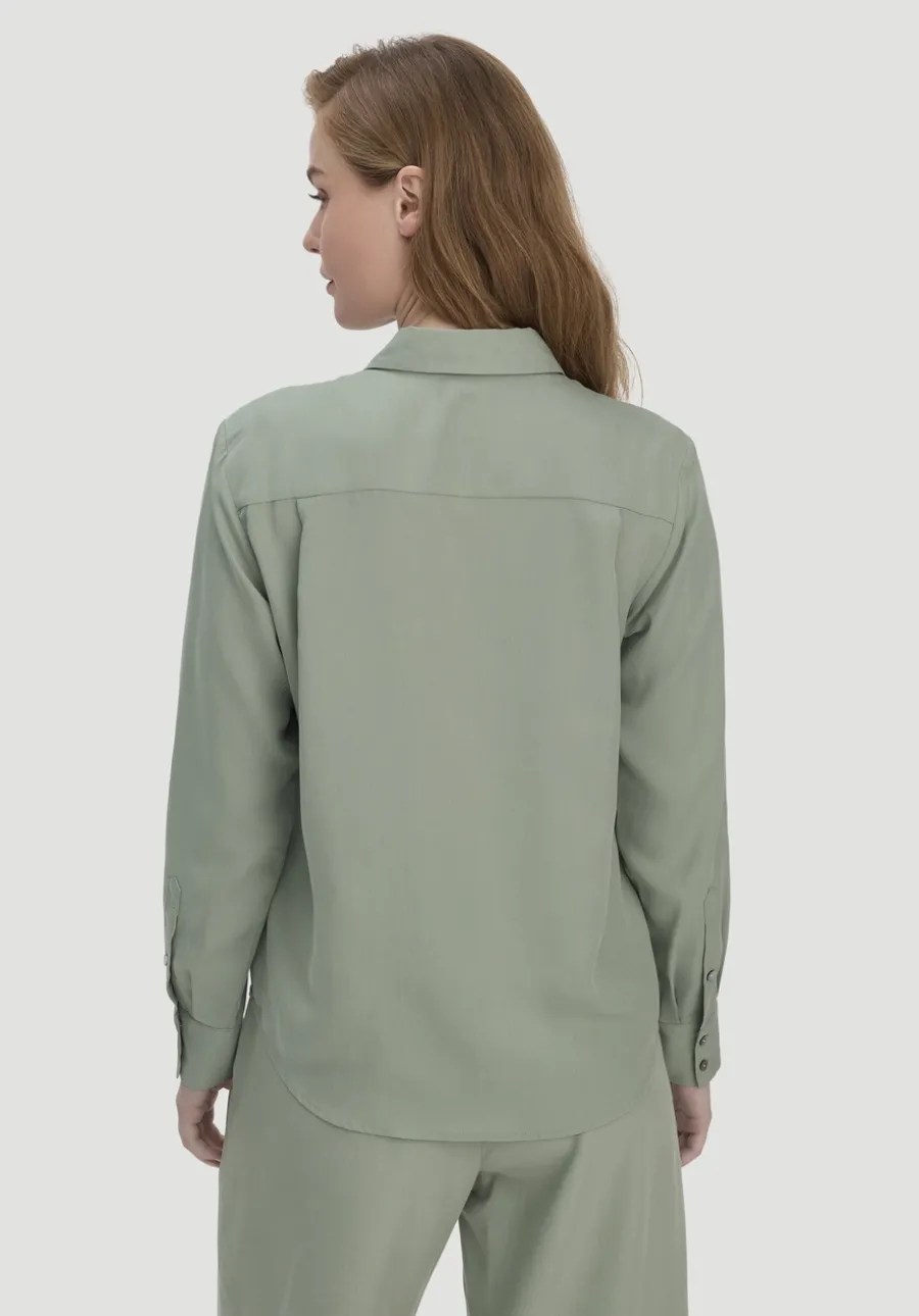 Bluse Relaxed aus TENCEL™ Lyocell von hessnatur