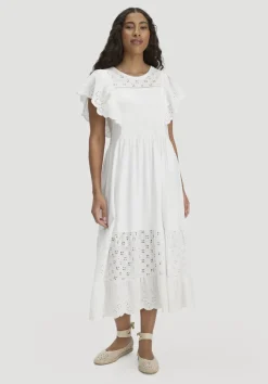 Bohemian Jersey Kleid Midi Relaxed aus reiner Bio-Baumwolle von hessnatur