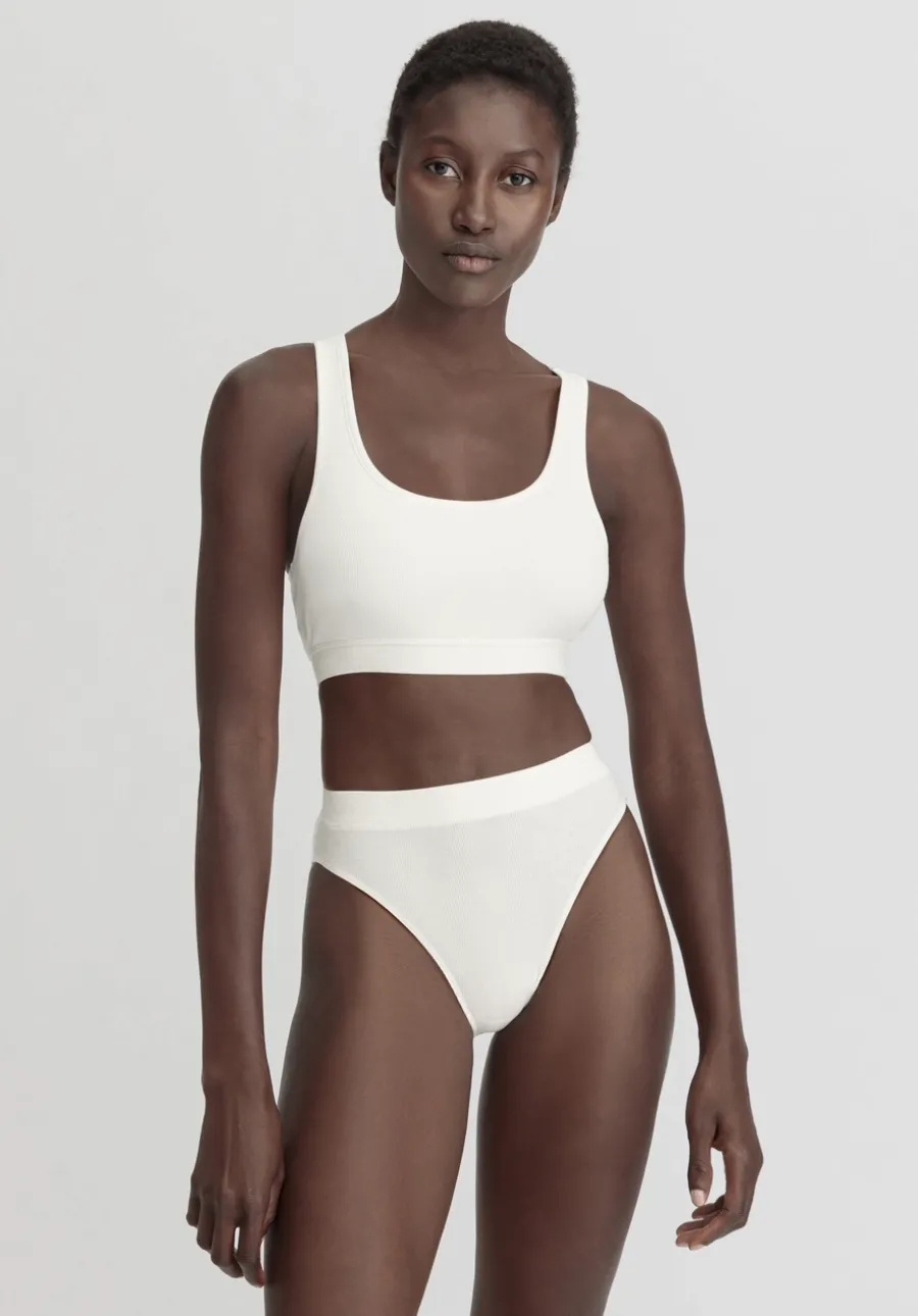 Bustier Racerback SOFT RIB aus Bio-Baumwolle von hessnatur