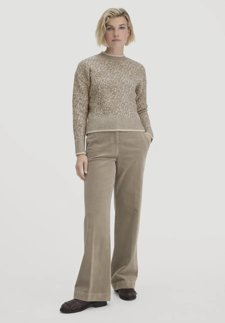 Cordhose Wide Leg Relaxed aus Bio-Baumwolle von hessnatur