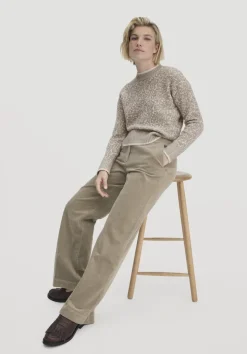 Cordhose Wide Leg Relaxed aus Bio-Baumwolle von hessnatur