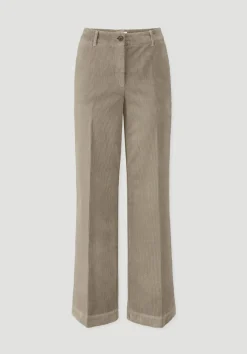 Cordhose Wide Leg Relaxed aus Bio-Baumwolle von hessnatur