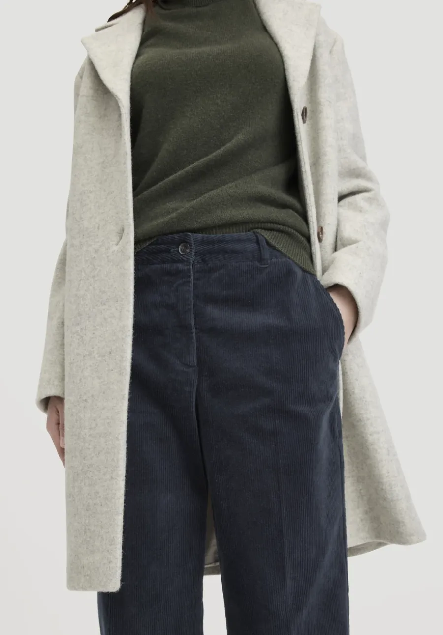 Cordhose Wide Leg Relaxed aus Bio-Baumwolle von hessnatur