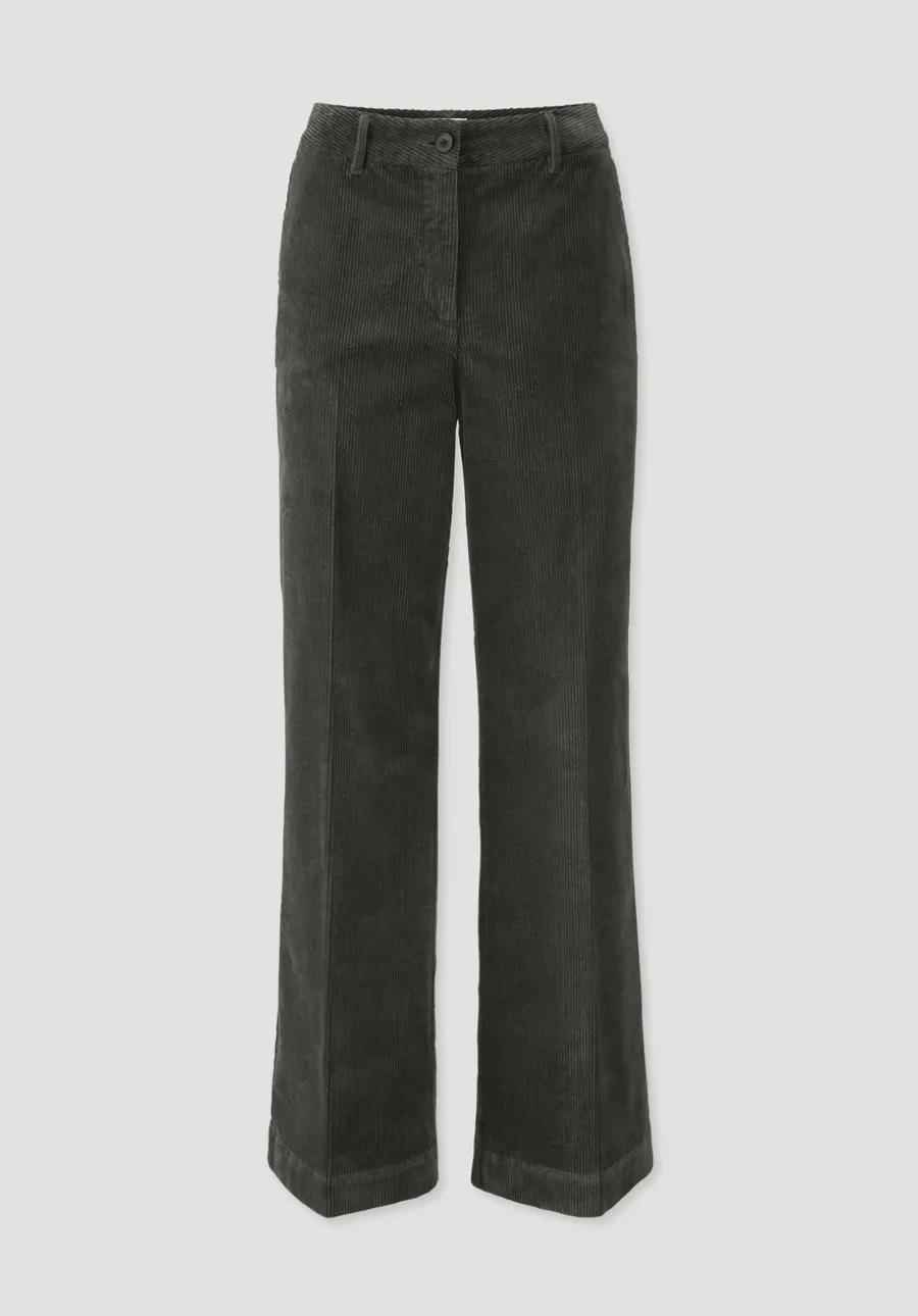 Cordhose Wide Leg Relaxed aus Bio-Baumwolle von hessnatur