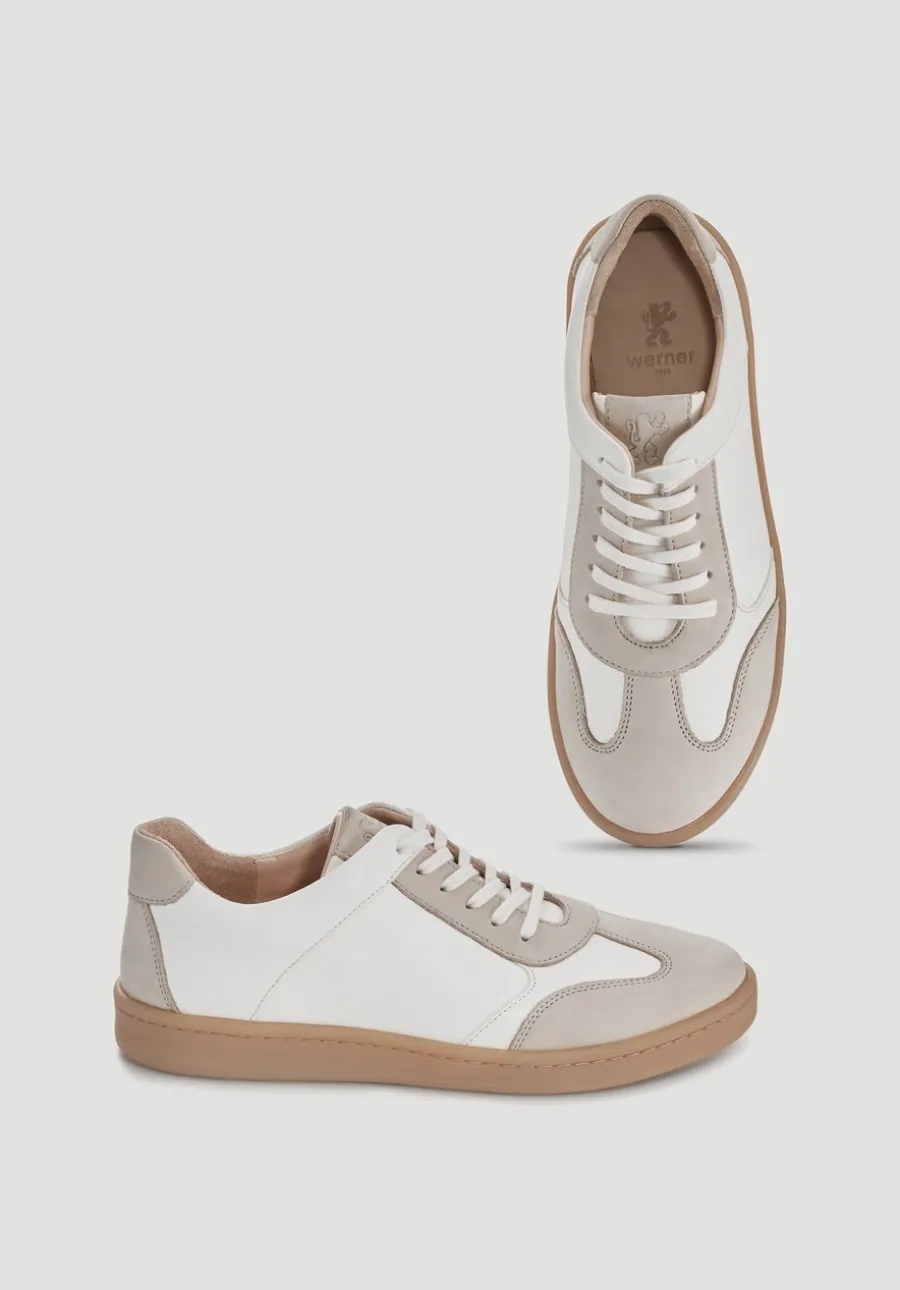 Court Sneaker aus chromfrei gegerbtem Leder von hessnatur