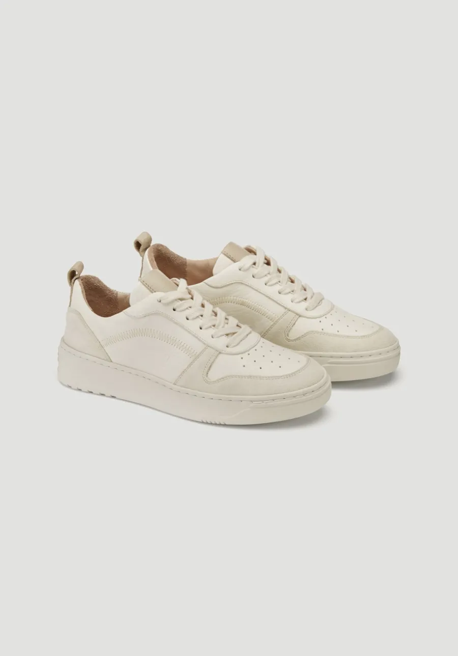 Court Sneaker aus Nappaleder von hessnatur
