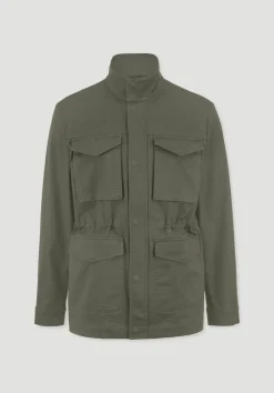 Field Jacket Regular NATURE SHELL aus reiner Bio-Baumwolle von hessnatur