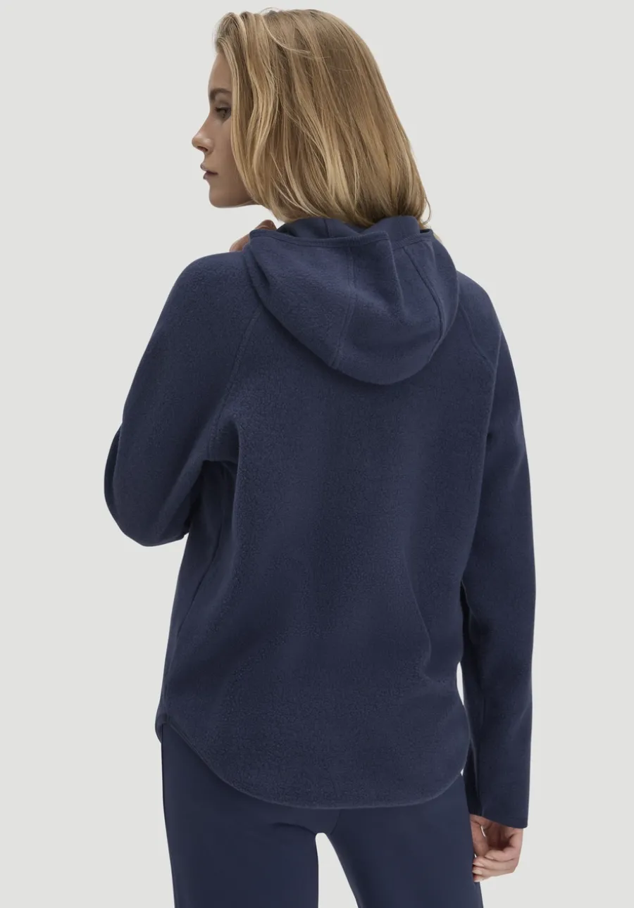 Fleece Hoodie Relaxed ACTIVE LIGHT aus reiner Bio-Baumwolle von hessnatur
