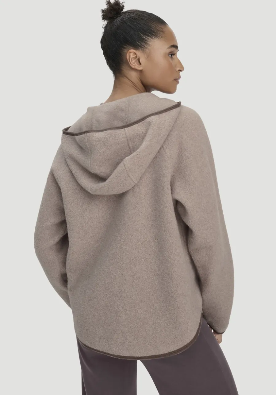 Fleece Hoodie Relaxed ACTIVE LIGHT aus reiner Bio-Baumwolle von hessnatur