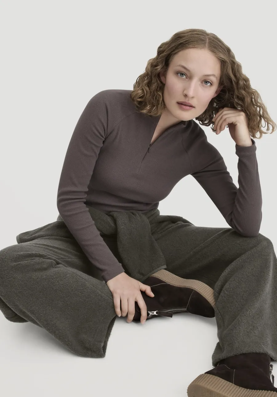 Fleece Hose Relaxed ACTIVE LIGHT aus reiner Bio-Baumwolle von hessnatur