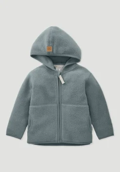 Fleece Jacke aus reiner Bio-Baumwolle von hessnatur