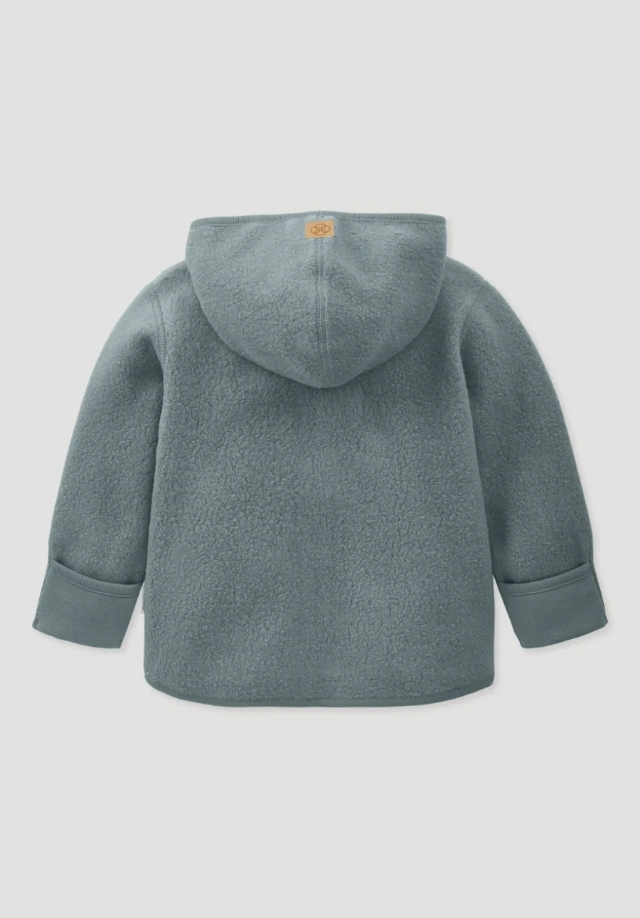 Fleece Jacke aus reiner Bio-Baumwolle von hessnatur