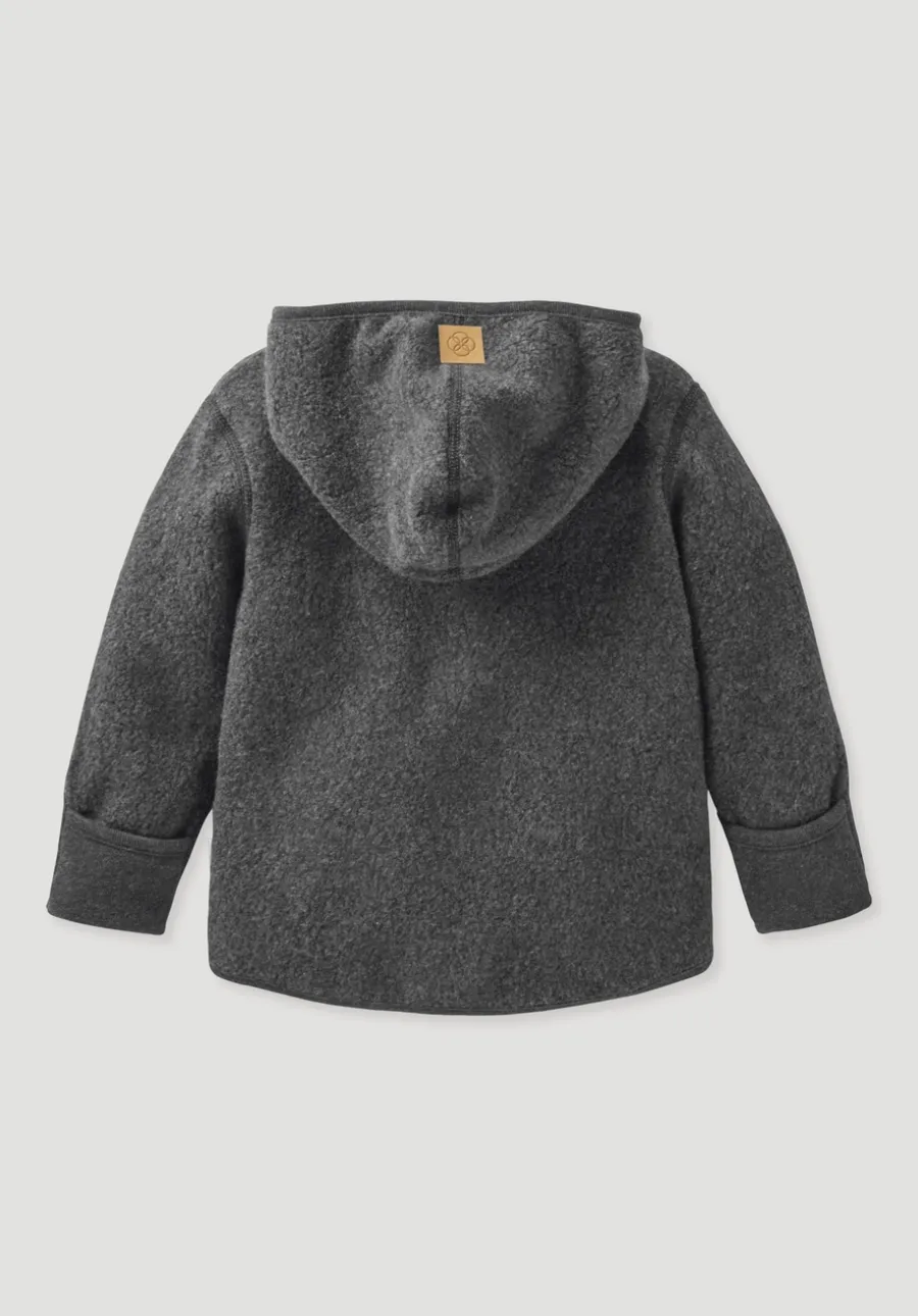 Fleece Jacke aus reiner Bio-Baumwolle von hessnatur