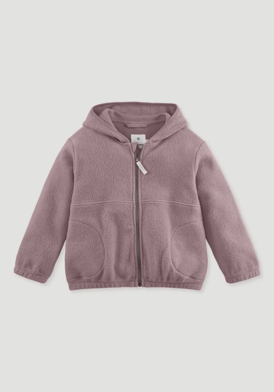 Fleece Jacke aus reiner Bio-Baumwolle von hessnatur