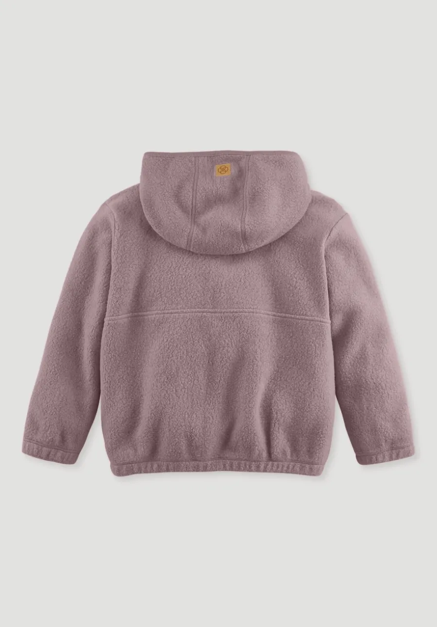 Fleece Jacke aus reiner Bio-Baumwolle von hessnatur