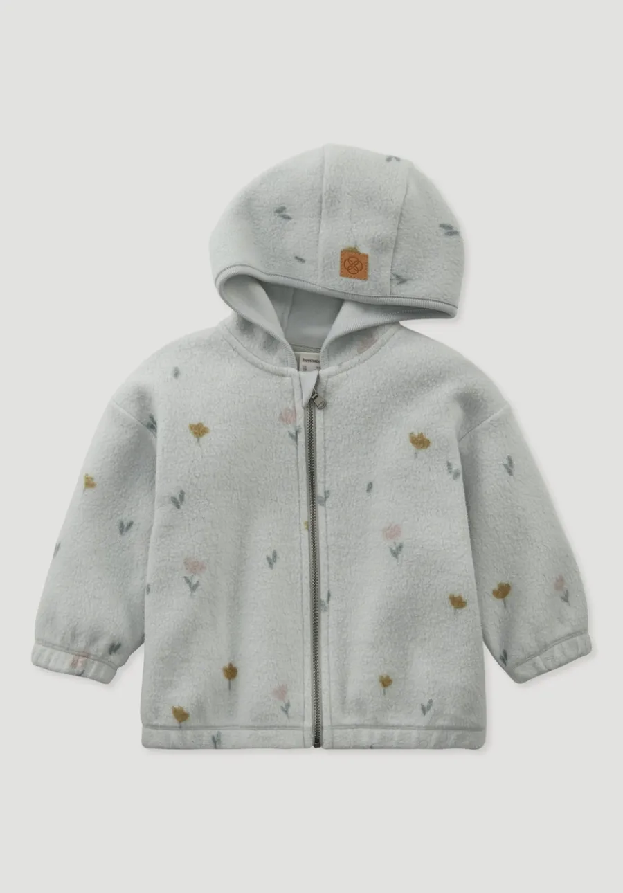 Fleece Jacke reiner Bio-Baumwolle von hessnatur
