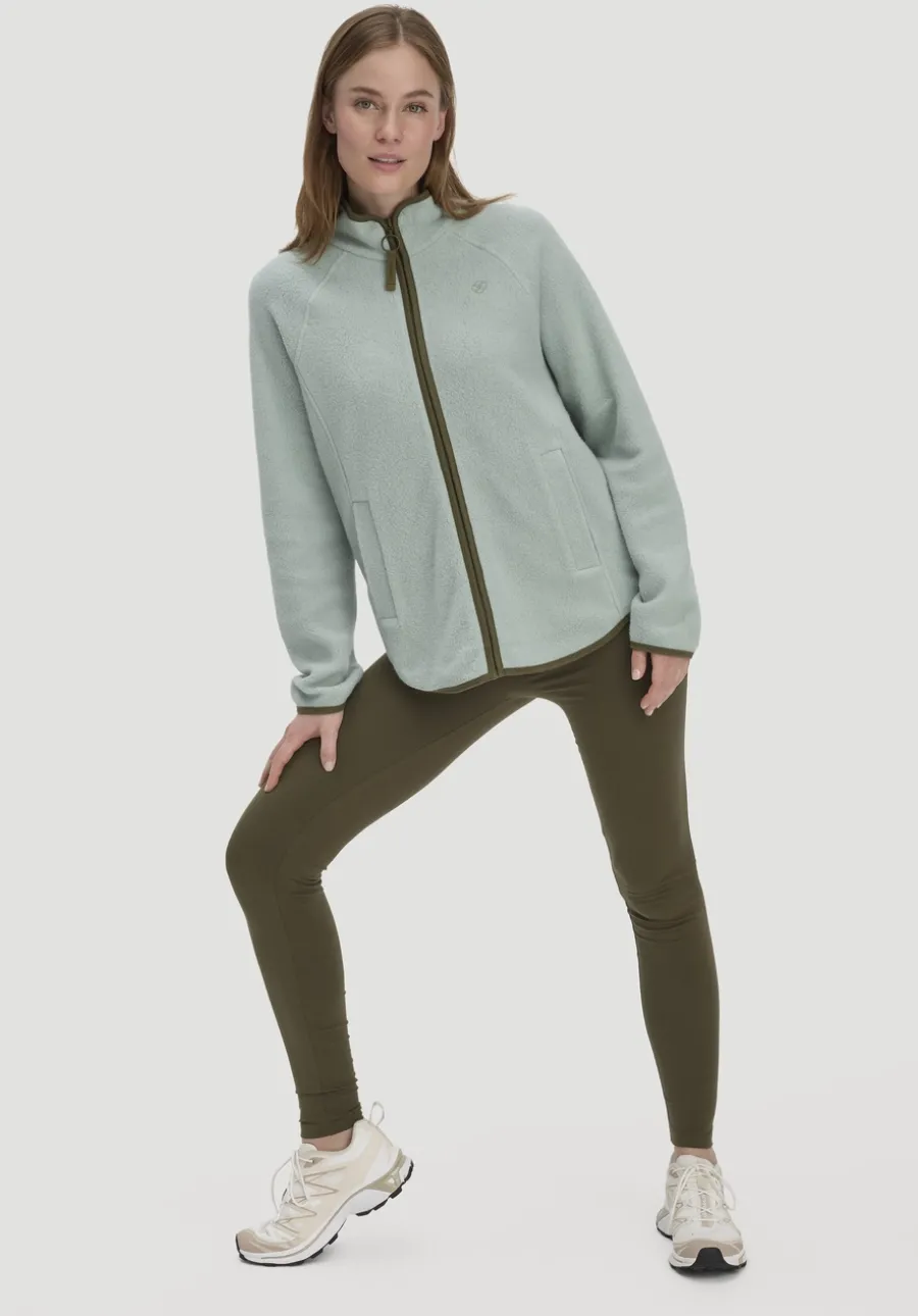 Fleece Jacke Relaxed ACTIVE LIGHT aus Bio-Baumwolle von hessnatur