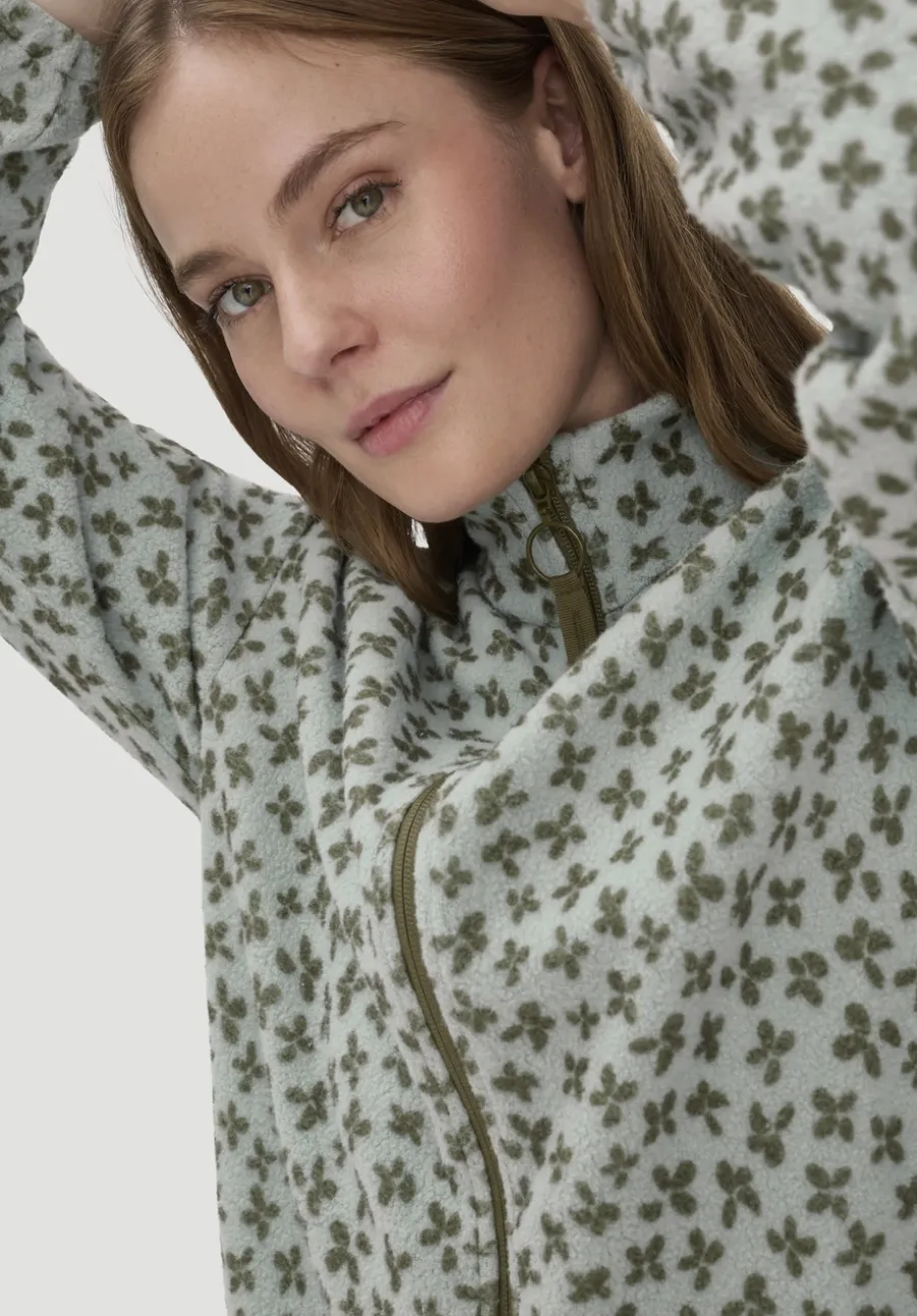 Fleece Jacke Relaxed ACTIVE LIGHT aus reiner Bio-Baumwolle von hessnatur