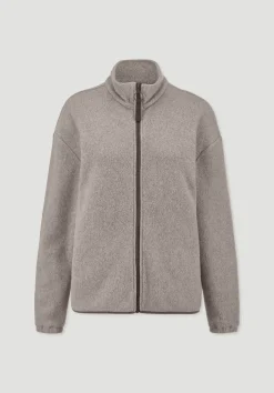 Fleece Jacke Relaxed ACTIVE LIGHT aus reiner Bio-Baumwolle von hessnatur