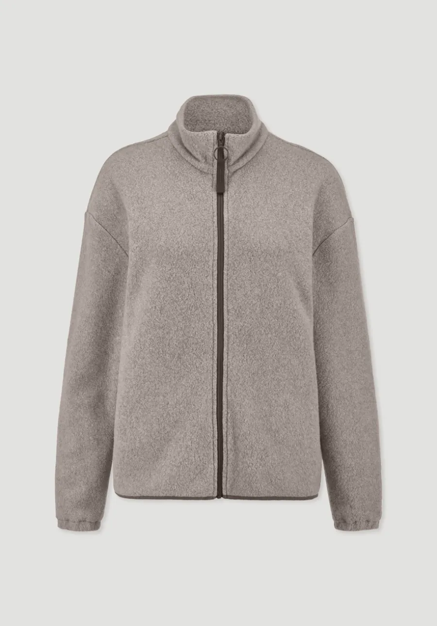 Fleece Jacke Relaxed ACTIVE LIGHT aus reiner Bio-Baumwolle von hessnatur