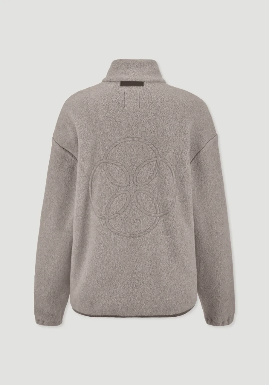 Fleece Jacke Relaxed ACTIVE LIGHT aus reiner Bio-Baumwolle von hessnatur