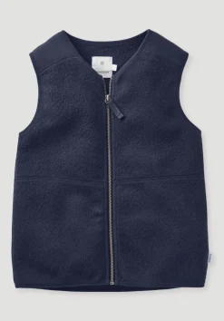 Fleece Weste aus reiner Bio-Baumwolle von hessnatur