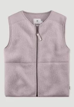 Fleece Weste aus reiner Bio-Baumwolle von hessnatur