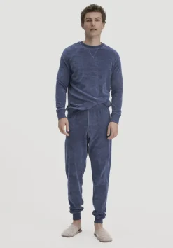 Frottee Schlafhose PURE COTTON aus reiner Bio-Baumwolle von hessnatur