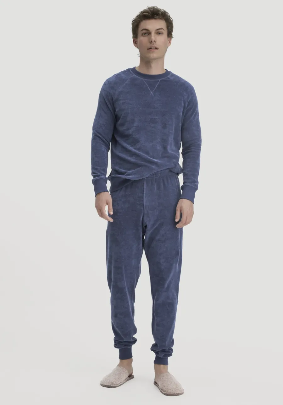 Frottee Schlafhose PURE COTTON aus reiner Bio-Baumwolle von hessnatur
