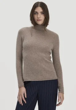 FTC × HESSNATUR Rollkragen Pullover Regular aus reinem Cashmere von hessnatur
