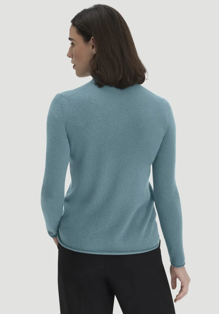 FTC × HESSNATUR Rollkragen Pullover Regular aus reinem Cashmere von hessnatur