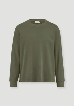 Heavy Jersey Longsleeve Relaxed aus reiner Bio-Baumwolle von hessnatur