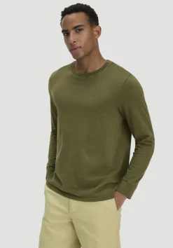 Heavy Jersey Longsleeve Relaxed aus reiner Bio-Baumwolle von hessnatur