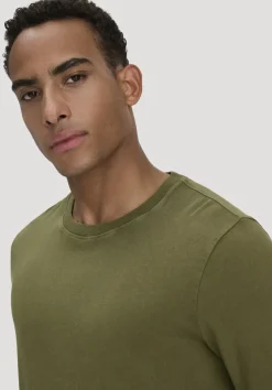 Heavy Jersey Longsleeve Relaxed aus reiner Bio-Baumwolle von hessnatur