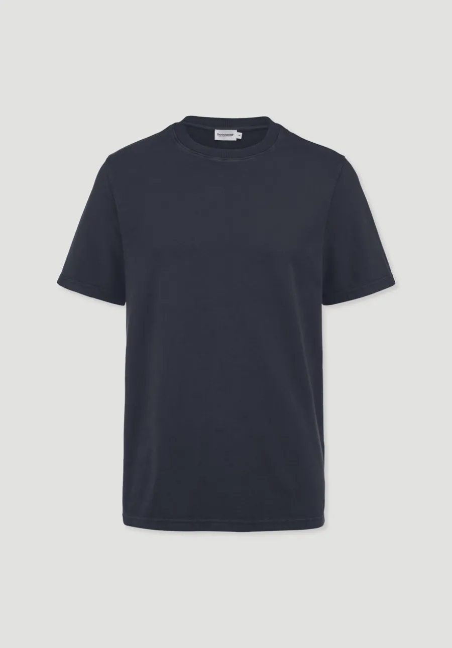 Heavy Jersey Shirt Relaxed aus reiner Bio-Baumwolle von hessnatur