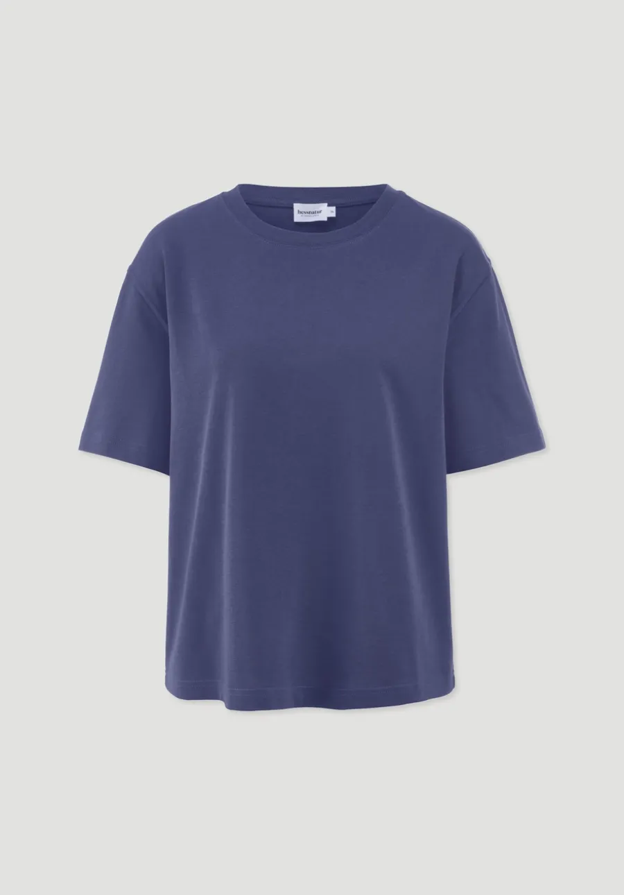 Heavy Jersey T-Shirt Oversize aus reiner Bio-Baumwolle von hessnatur