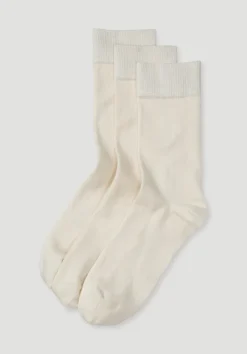 Herren Socke im 3er-Pack aus Bio-Baumwolle von hessnatur