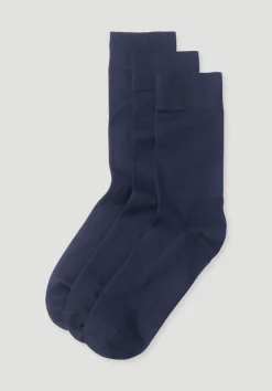 Herren Socke im 3er-Pack aus Bio-Baumwolle von hessnatur