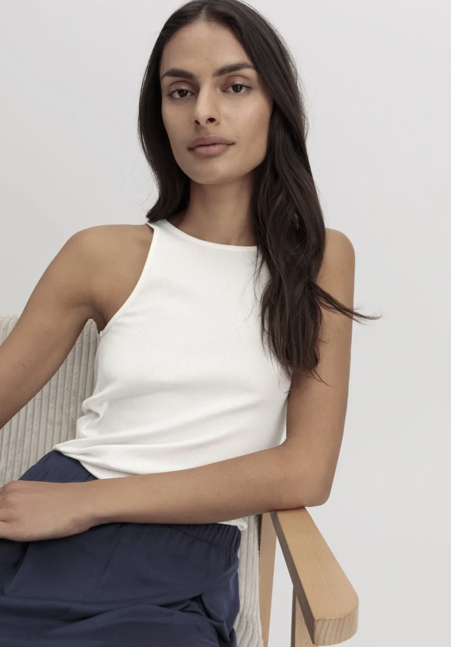 High-Neck Ribtop SOFT RIB aus Bio-Baumwolle von hessnatur