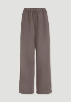 Hose Wide Leg aus TENCEL™ Lyocell mit Leinen von hessnatur