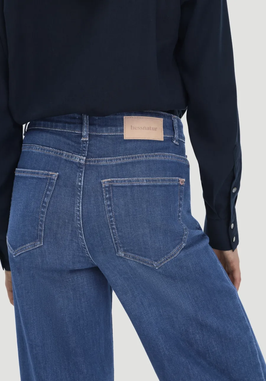 Jeans ALVA Wide Leg aus Bio-Denim von hessnatur