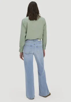 Jeans ALVA Wide Leg aus Bio-Denim von hessnatur